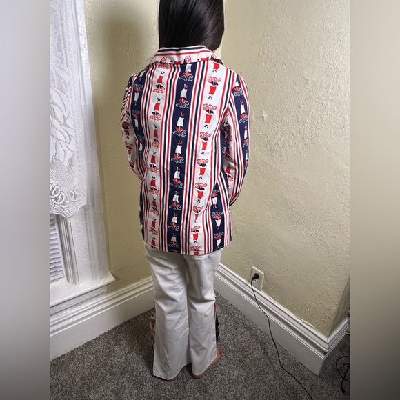 Neiman Marcus Nautical Red and Blue SET Rare/ VINTAGE 1968 for Girls Size 12 - Picture 3 of 16